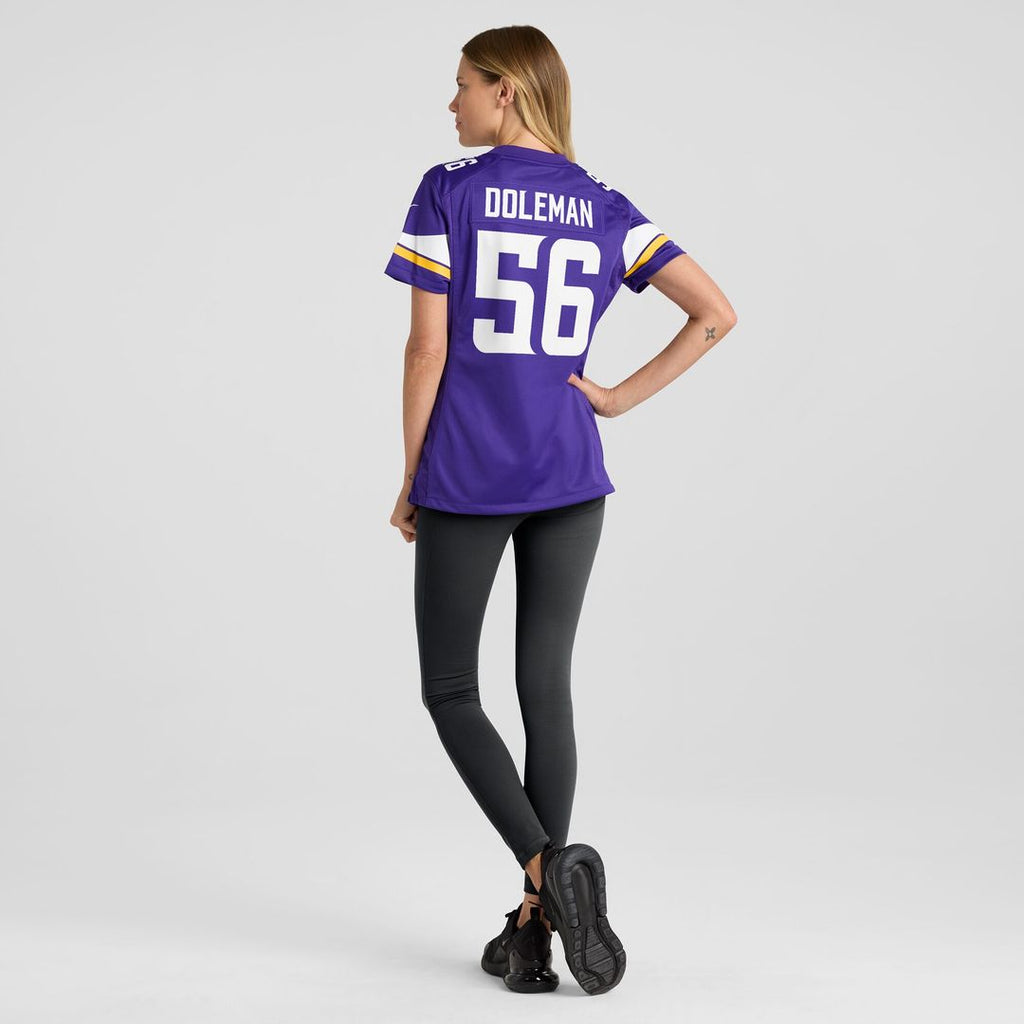 Chris Doleman Minnesota Vikings Nike Women's Game Retired Player Jersey - Purple