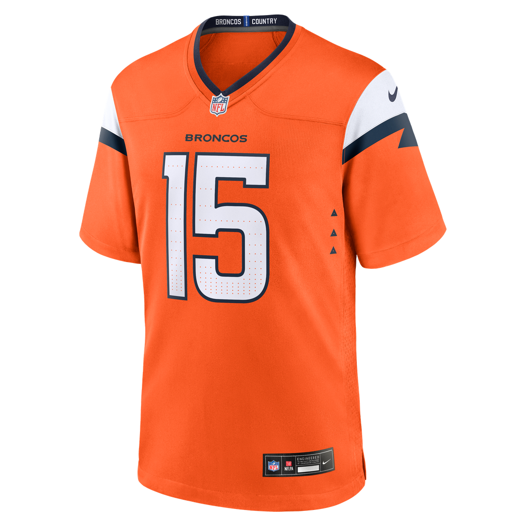 Nik Bonitto Denver Broncos Nike Team Game Jersey -  Orange