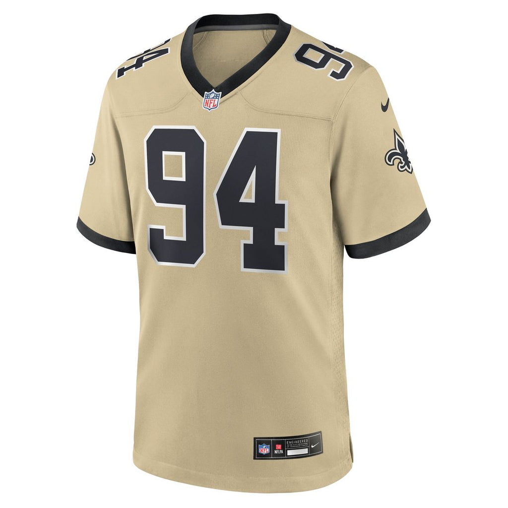 Cameron Jordan New Orleans Saints Nike Game Jersey - Black