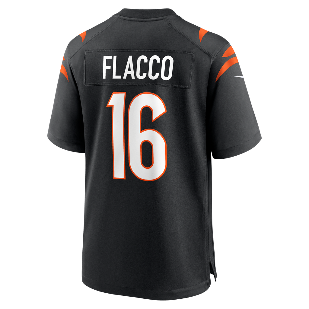 Joe Flacco Cincinnati Bengals Nike Team Game Jersey -  Black