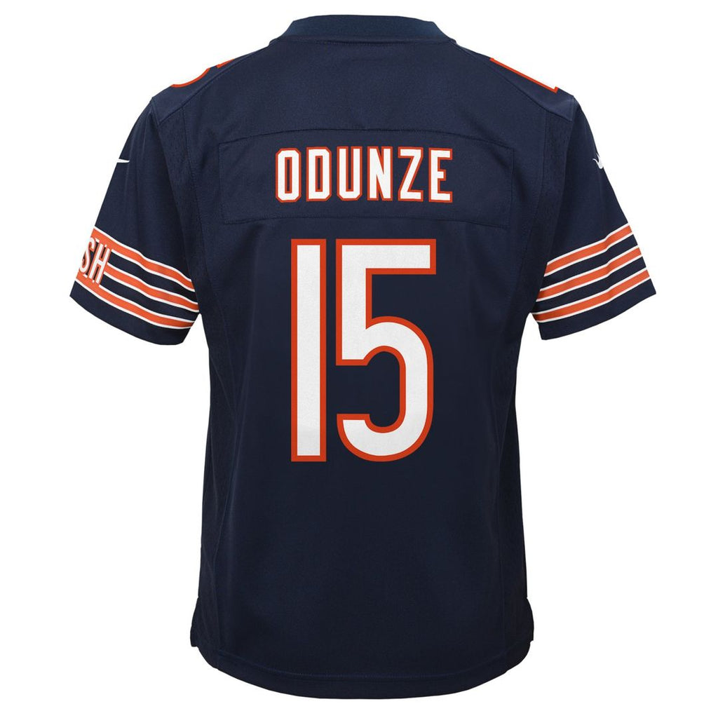Rome Odunze Chicago Bears Nike Youth Game Jersey - Navy