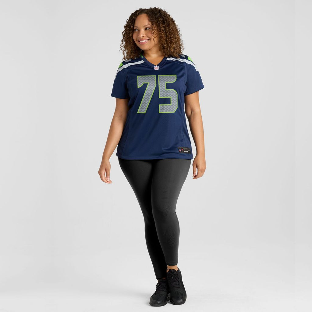Anthony Bradford Seattle Seahawks Nike Women's Team Game Jersey -  College Navy
