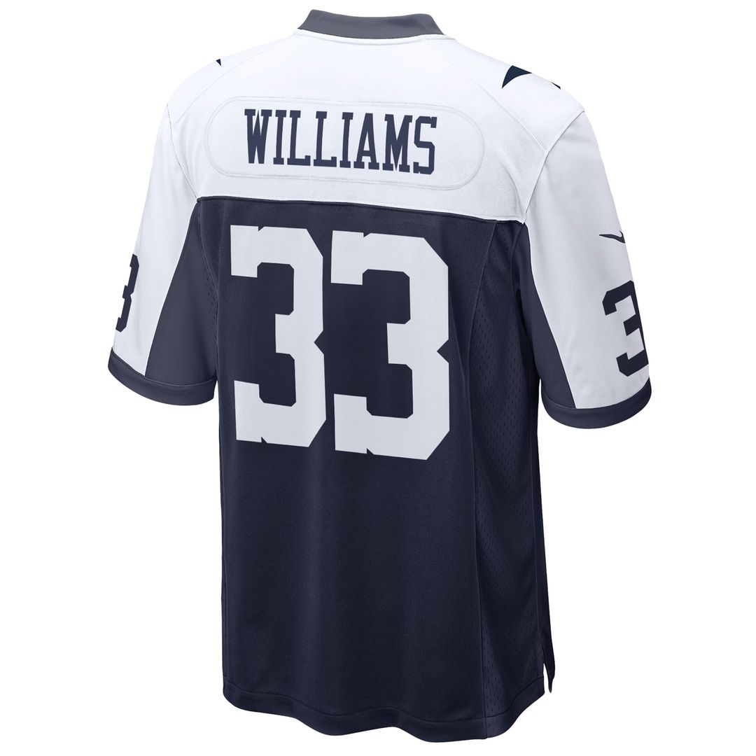 Javonte Williams Dallas Cowboys Nike Alternate Game Jersey - Navy