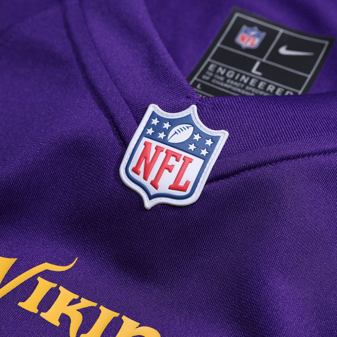 Will Fries Minnesota Vikings Nike Team Game Jersey -  Purple