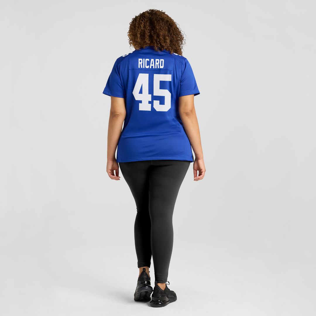 Patrick Ricard New York Giants Nike Women's Team Game Jersey -  Royal
