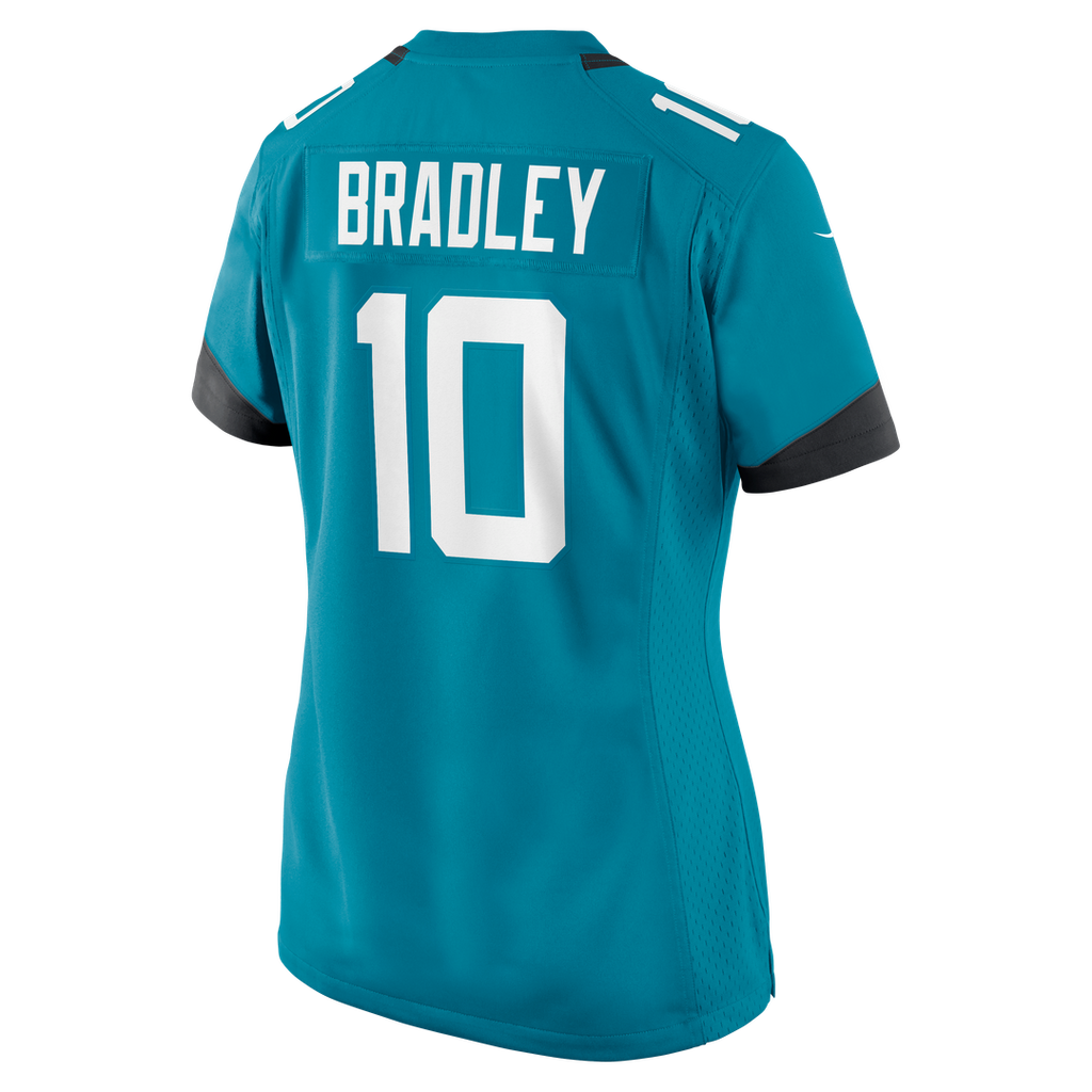 Carter Bradley Jacksonville Jaguars Nike Women's Team Game Jersey -  Teal
