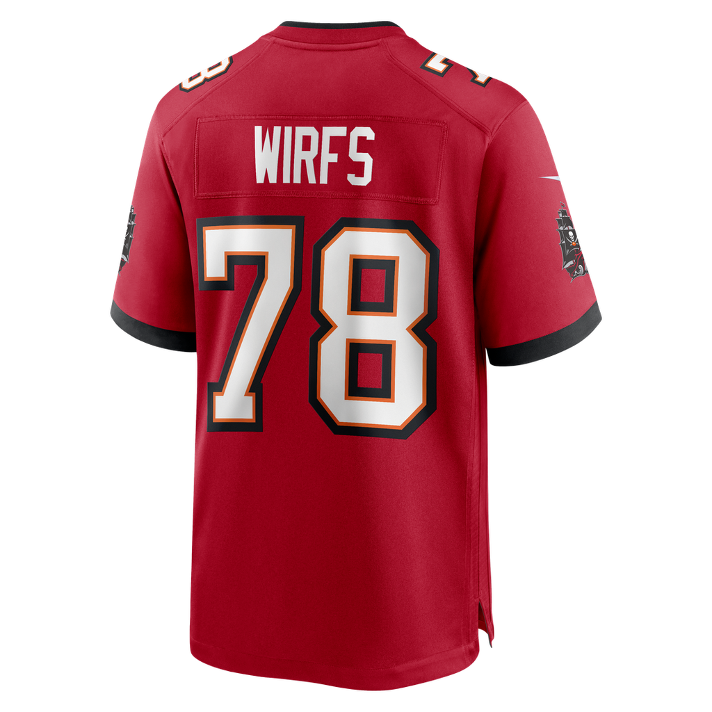 Tristan Wirfs Tampa Bay Buccaneers Nike  Game Jersey -  Red