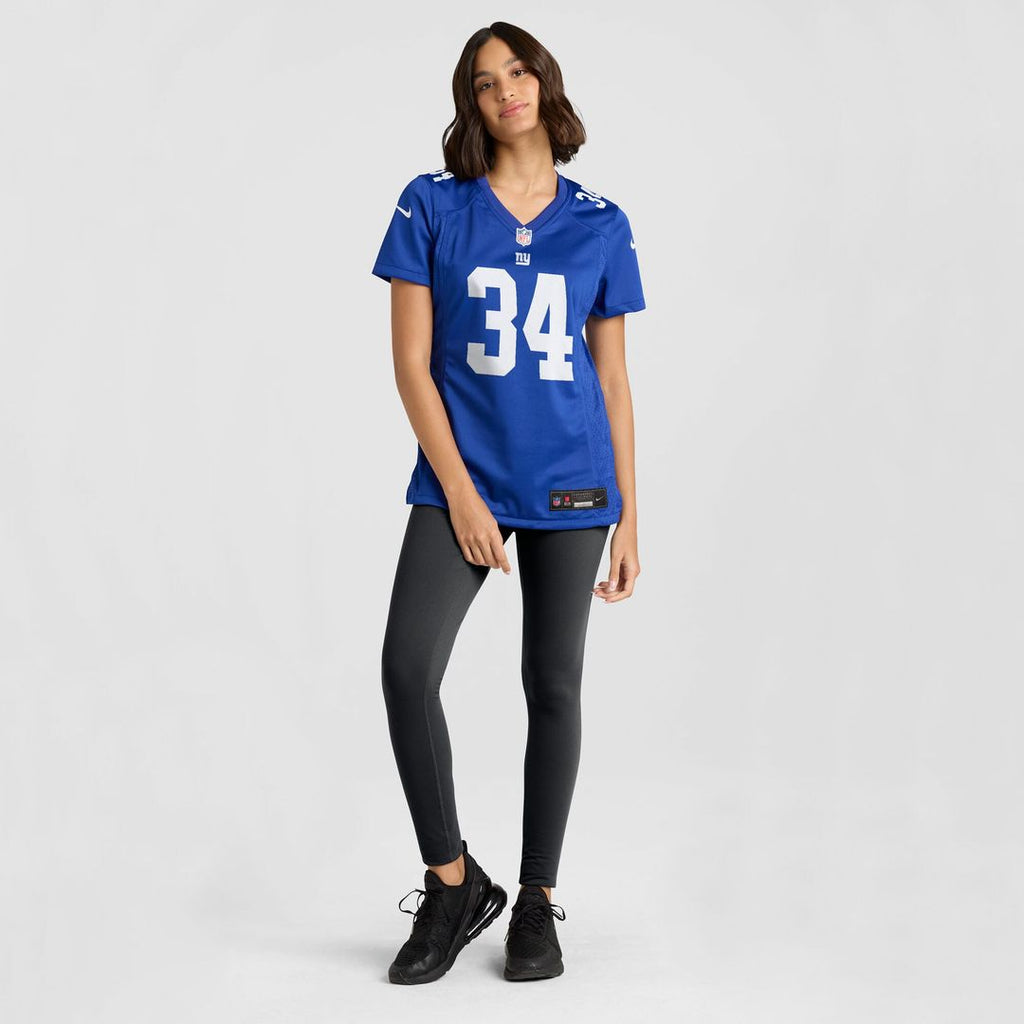 Beau Brade New York Giants Nike Women's Team Game Jersey -  Royal