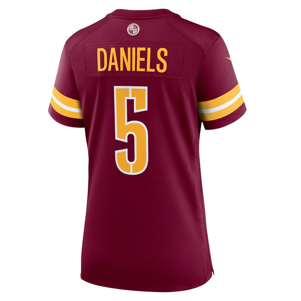 Jayden Daniels Washington Commanders Nike Women's  Player Game Jersey - Burgundy