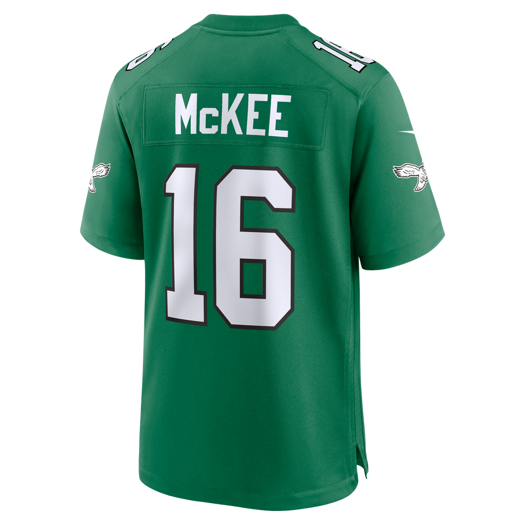 Tanner McKee Philadelphia Eagles Nike Alternate Game Jersey - Kelly Green