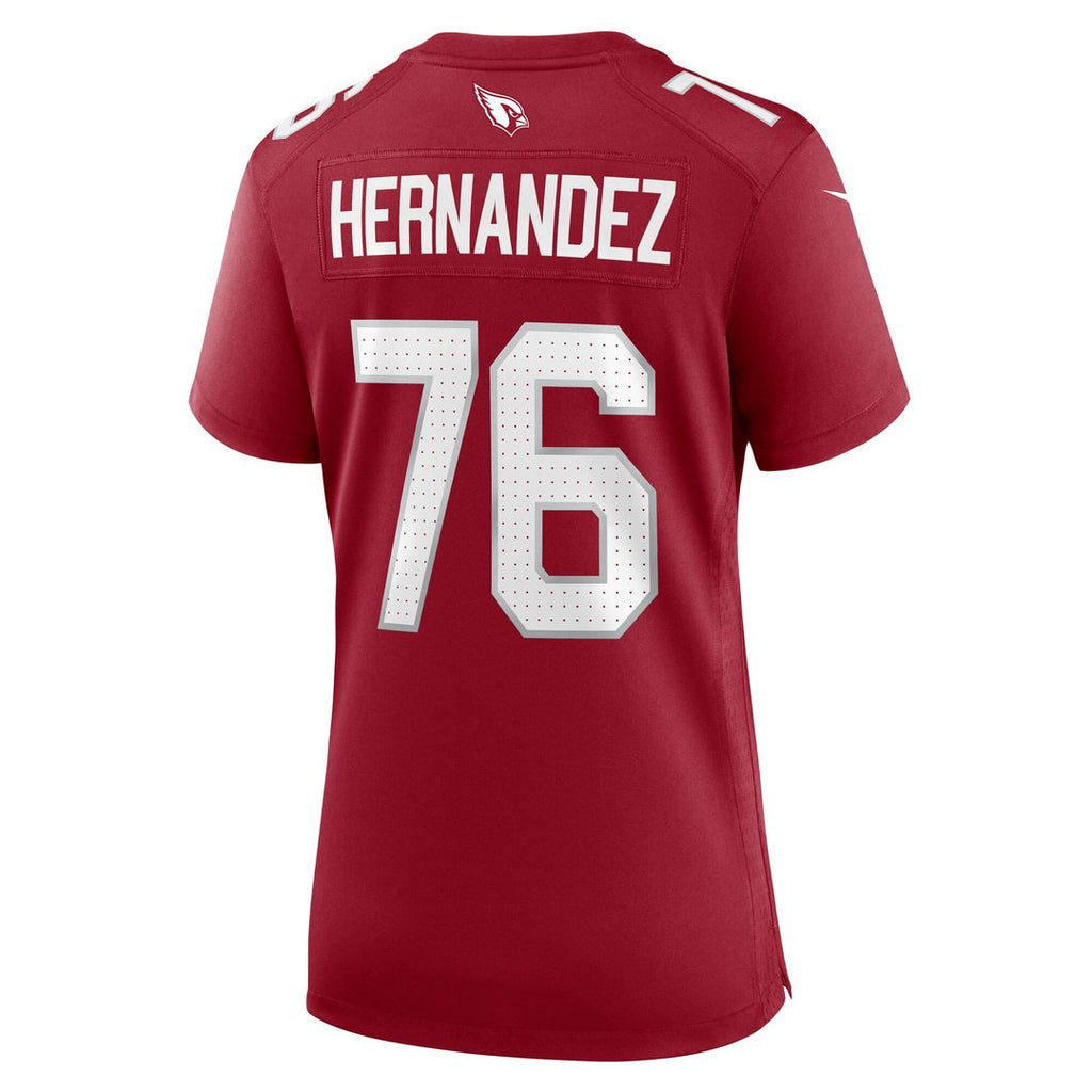 Will Hernandez Arizona Cardinals Nike Women's  Game Jersey -  Cardinal