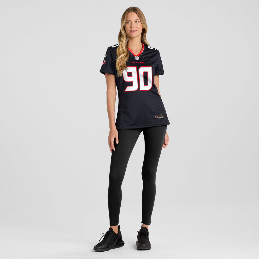 Logan Hall Houston Texans Nike Women's Team Game Jersey -  Navy