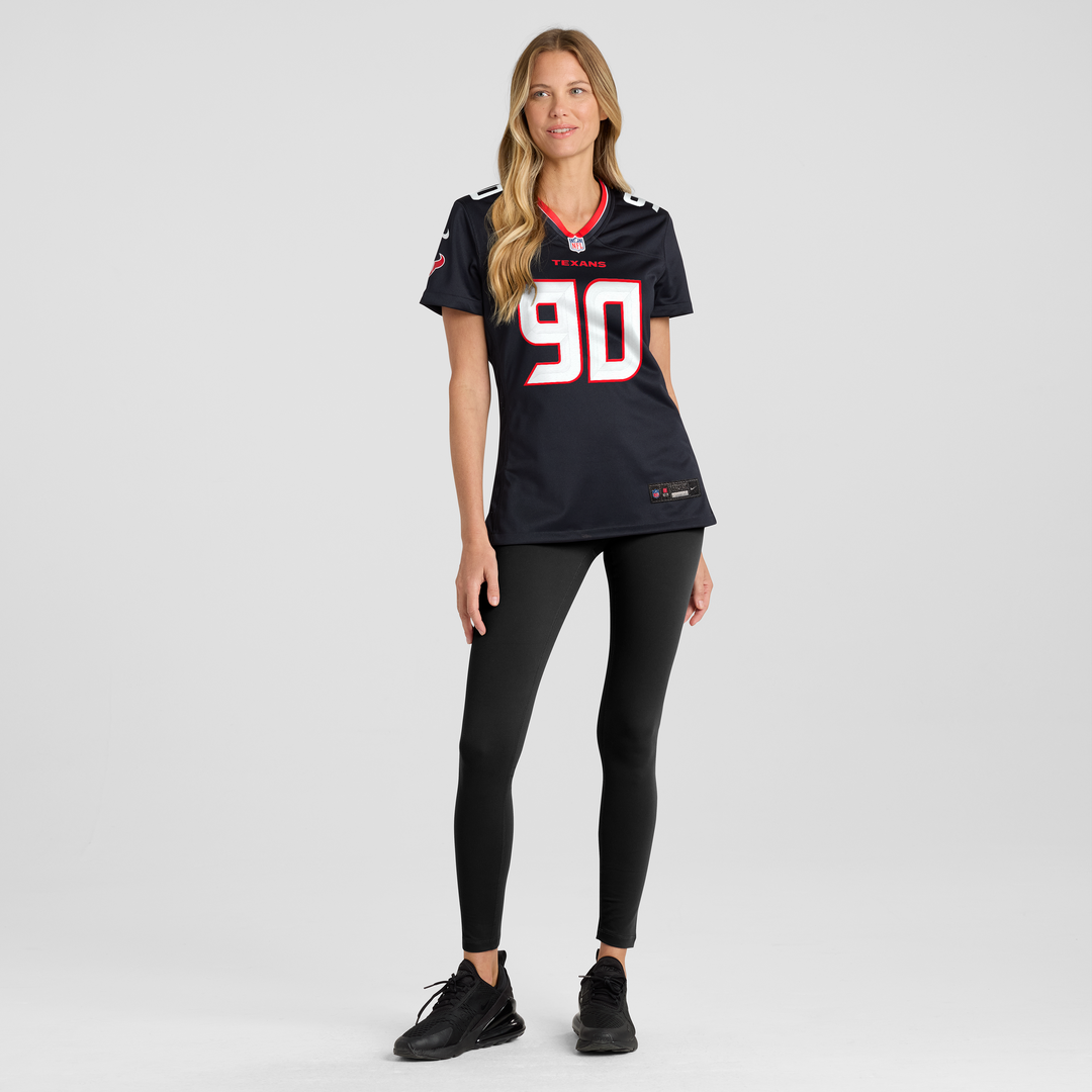 Logan Hall Houston Texans Nike Women's Team Game Jersey -  Navy