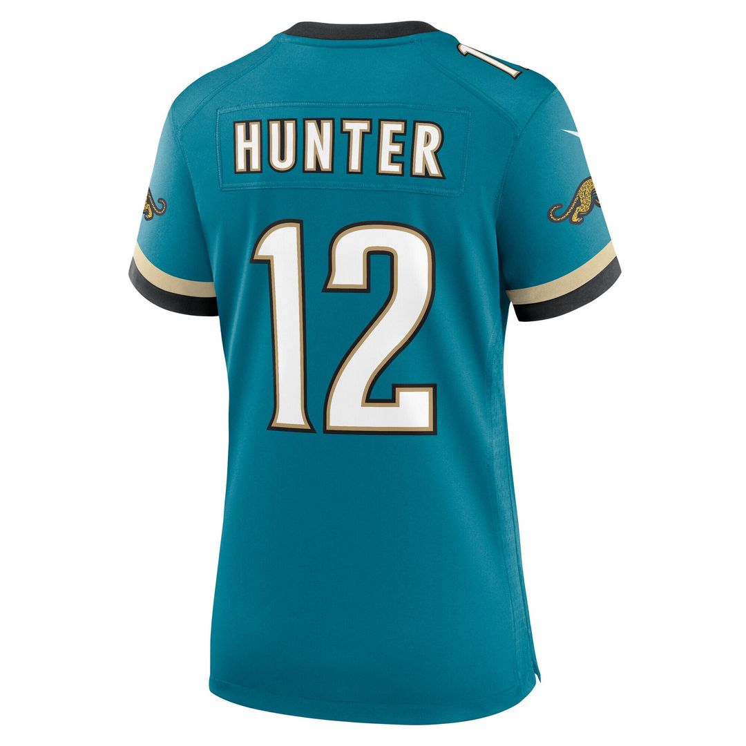 Travis Hunter Jacksonville Jaguars Nike Women's Alternate 2 Prowler Throwback Game Jersey -  Teal