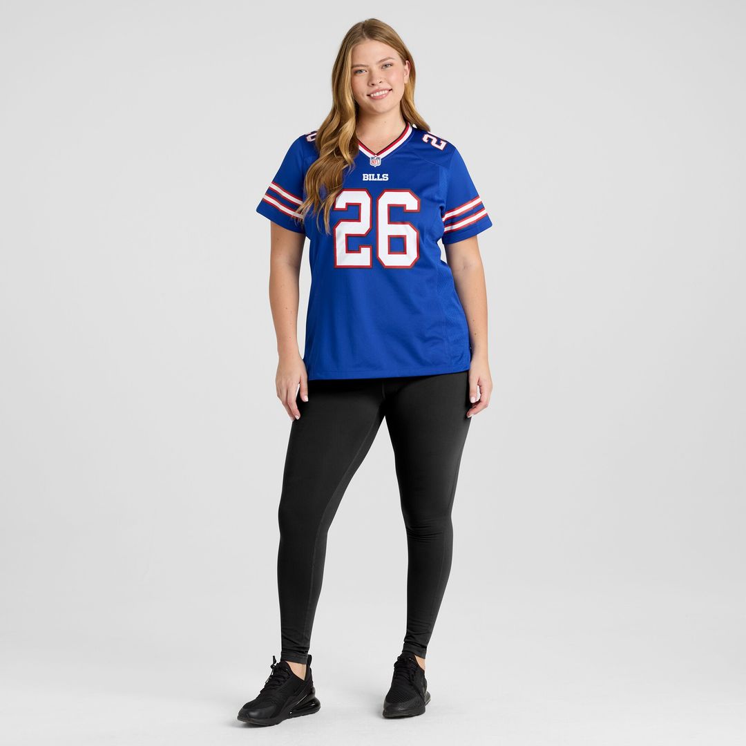 Ty Johnson Buffalo Bills Nike Women's Team Game Jersey -  Royal