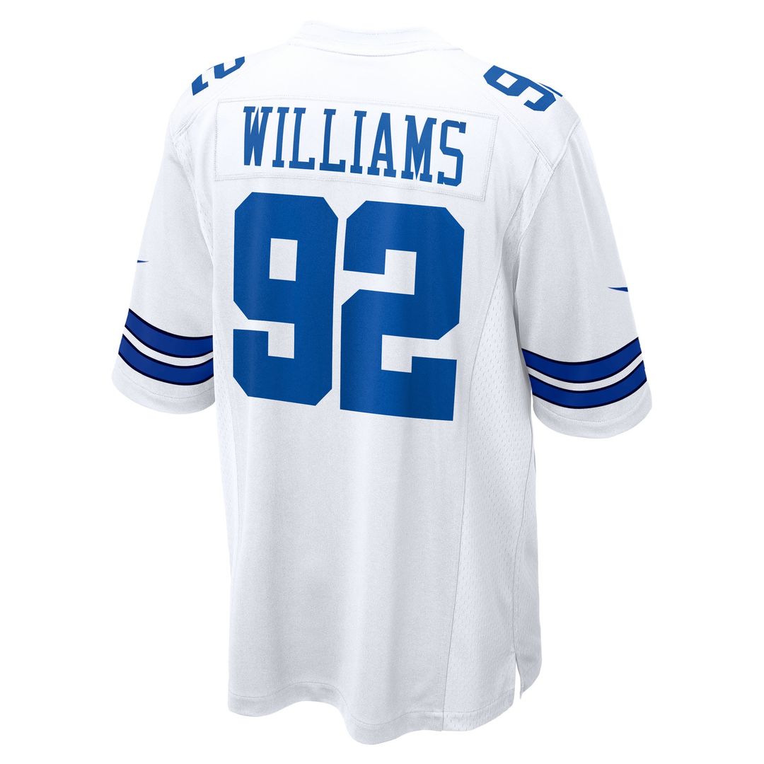 Quinnen Williams Dallas Cowboys Nike Game Jersey - White
