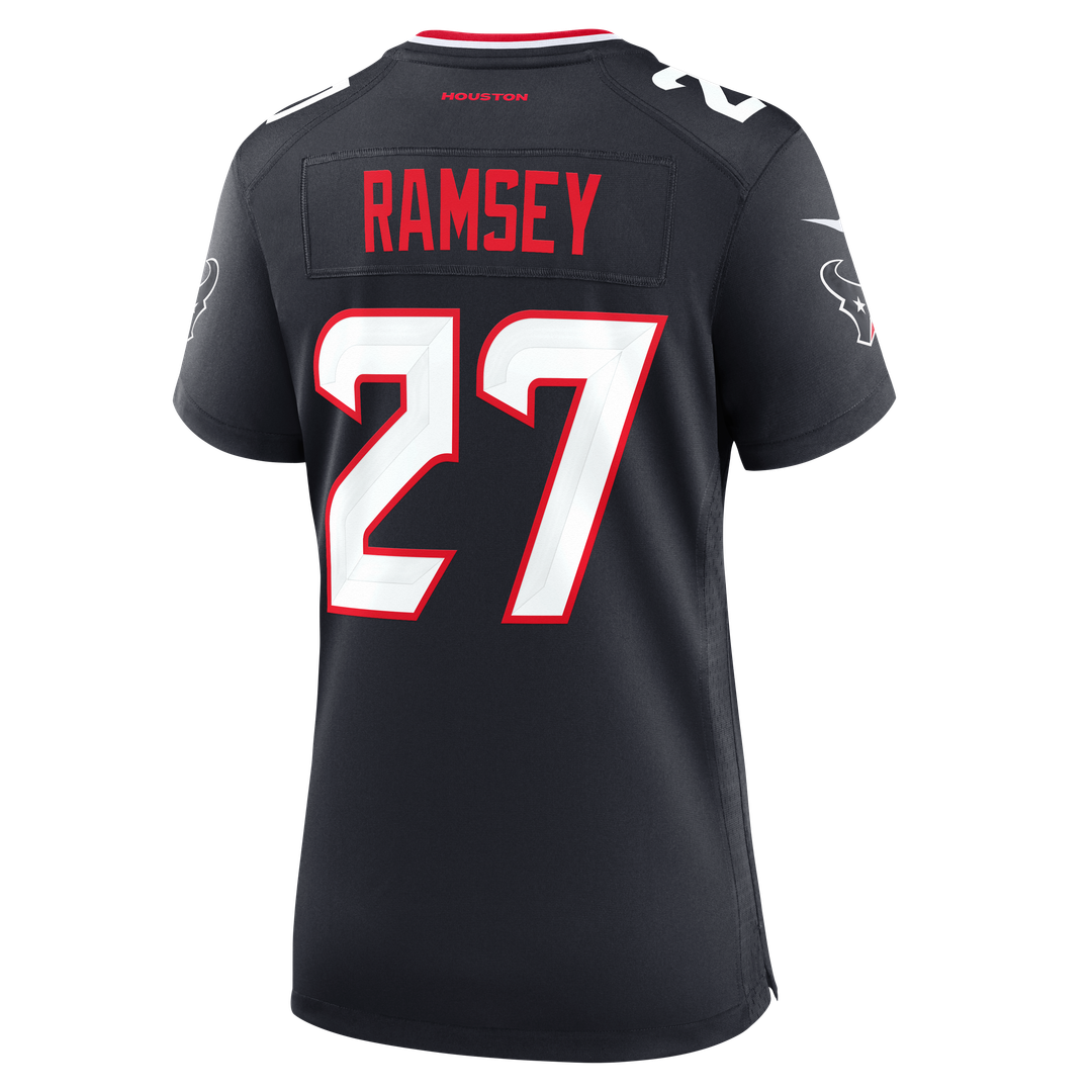 Kamari Ramsey Houston Texans Nike Women's Team Game Jersey -  Navy