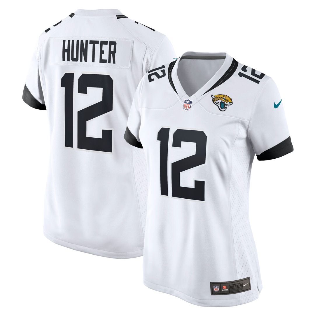 Travis Hunter Jacksonville Jaguars Nike Women's Game Jersey -  White