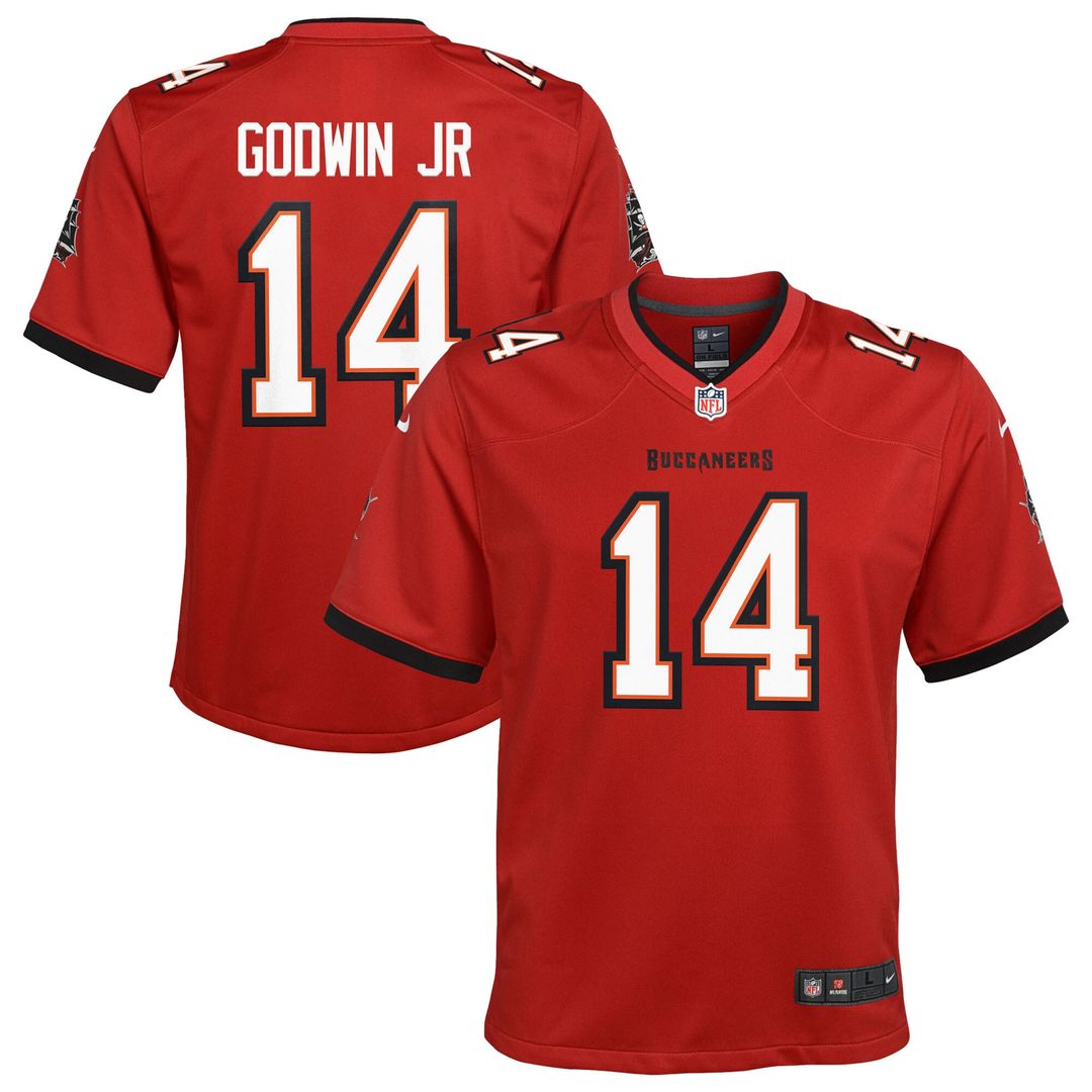 Chris Godwin Jr. Tampa Bay Buccaneers Nike Youth  Game Jersey – Red