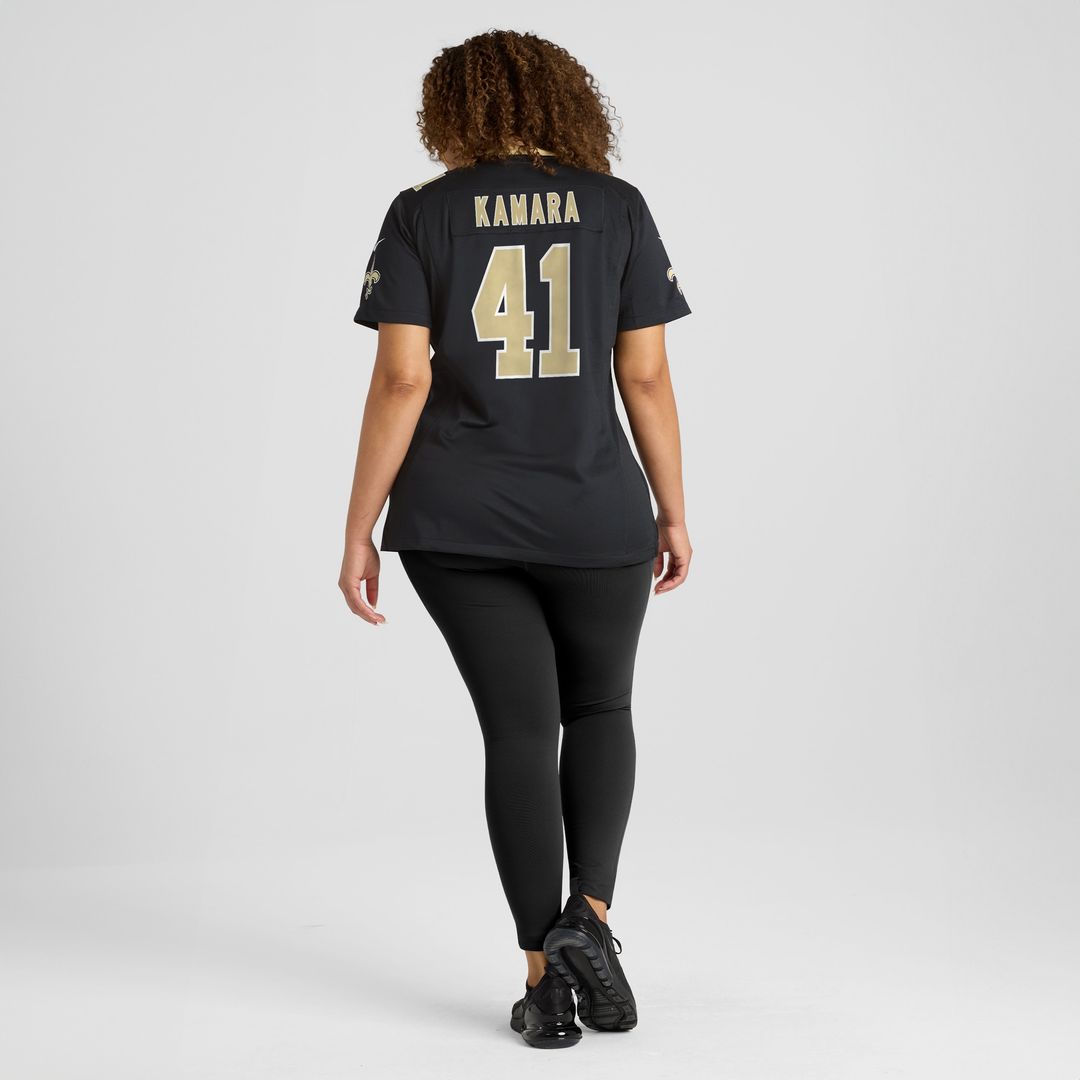 Alvin Kamara New Orleans Saints Nike Women's Gameday Golds Alternate Game Player Jersey - Gold