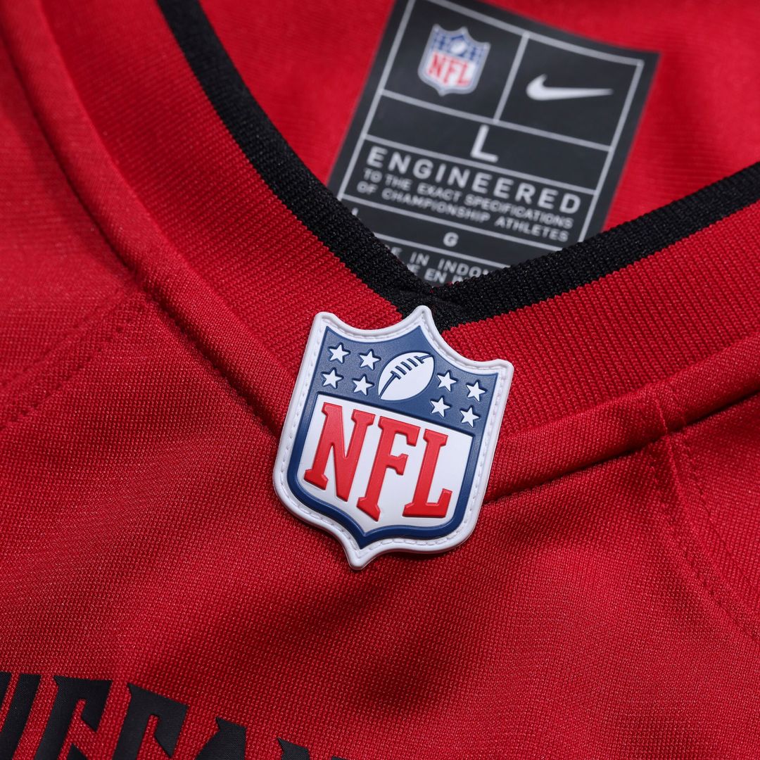 Rashad Wisdom Tampa Bay Buccaneers Nike Team Game Jersey -  Red