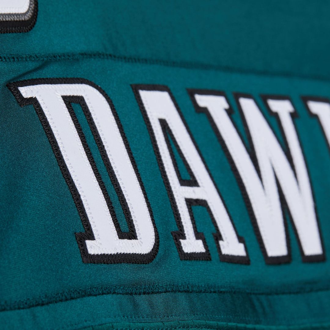 Brian Dawkins Philadelphia Eagles Mitchell & Ness 2007 Authentic Throwback Retired Player Jersey - Green