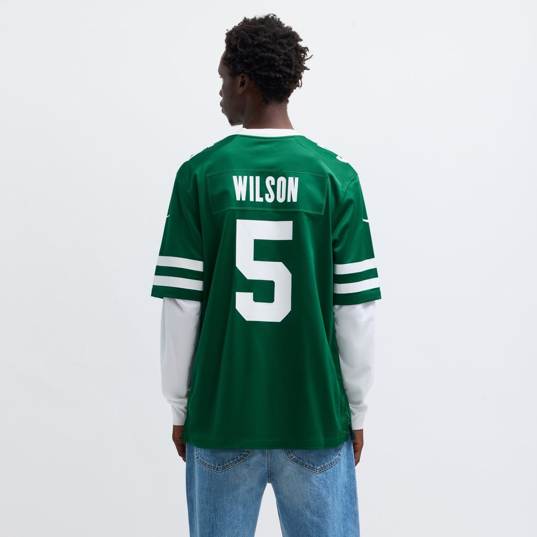 Garrett Wilson New York Jets Nike Alternate Game Jersey - Legacy Black