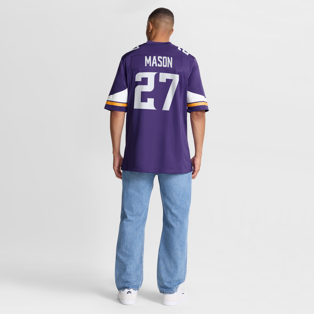 Jordan Mason Minnesota Vikings Nike Team Game Jersey -  Purple