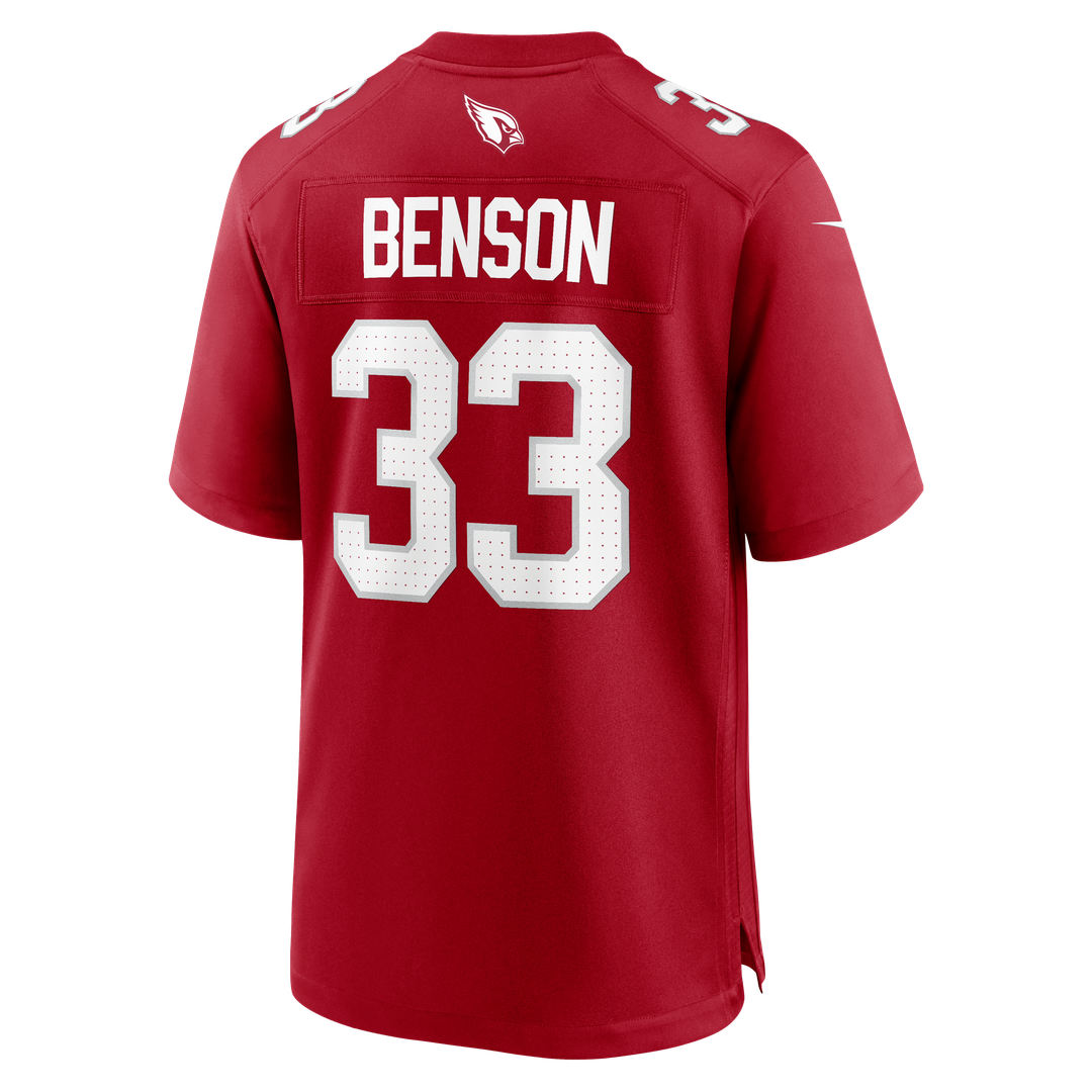 Trey Benson Arizona Cardinals Nike Team Game Jersey -  Cardinal