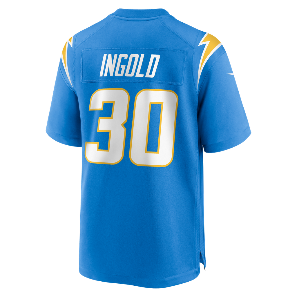 Alec Ingold Los Angeles Chargers Nike Team Game Jersey - Powder Blue
