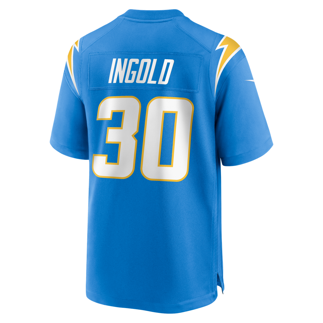 Alec Ingold Los Angeles Chargers Nike Team Game Jersey - Powder Blue