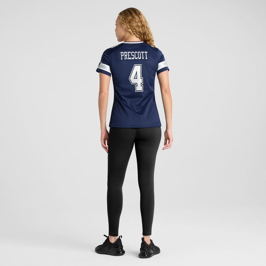 Dak Prescott Dallas Cowboys Nike Women's Alternate Game Jersey - White