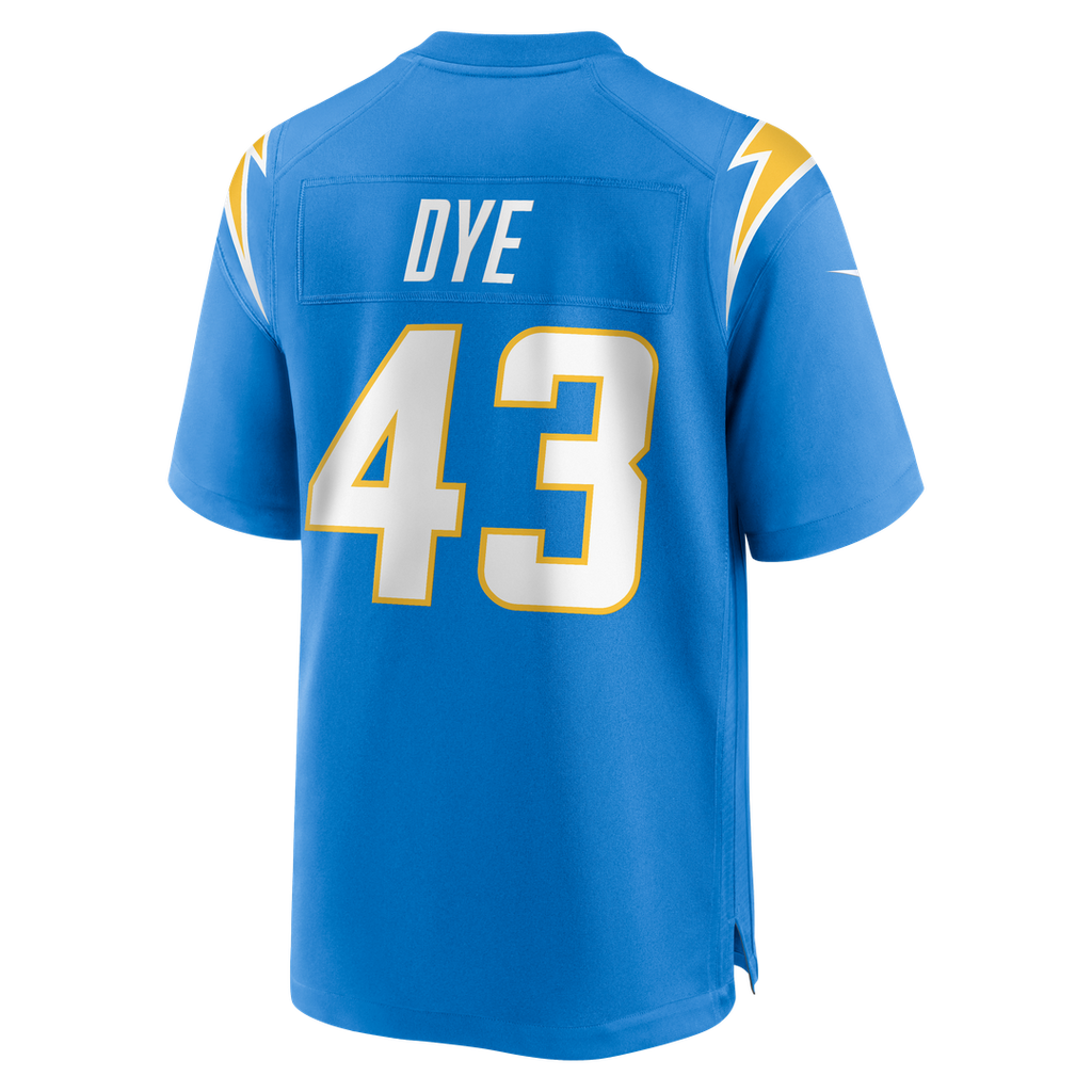 Troy Dye Los Angeles Chargers Nike  Game Jersey -  Powder Blue