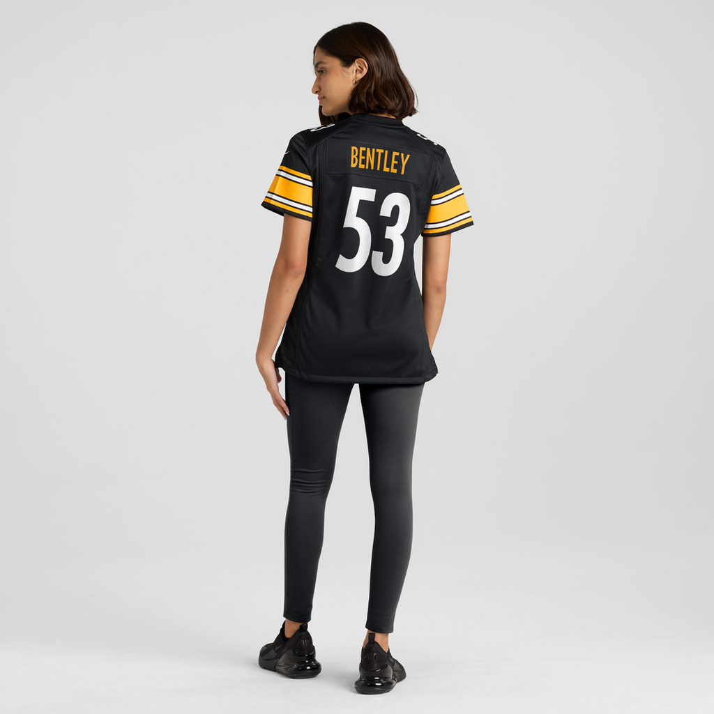 JaWhaun Bentley Pittsburgh Steelers Nike Women's Team Game Jersey -  Black
