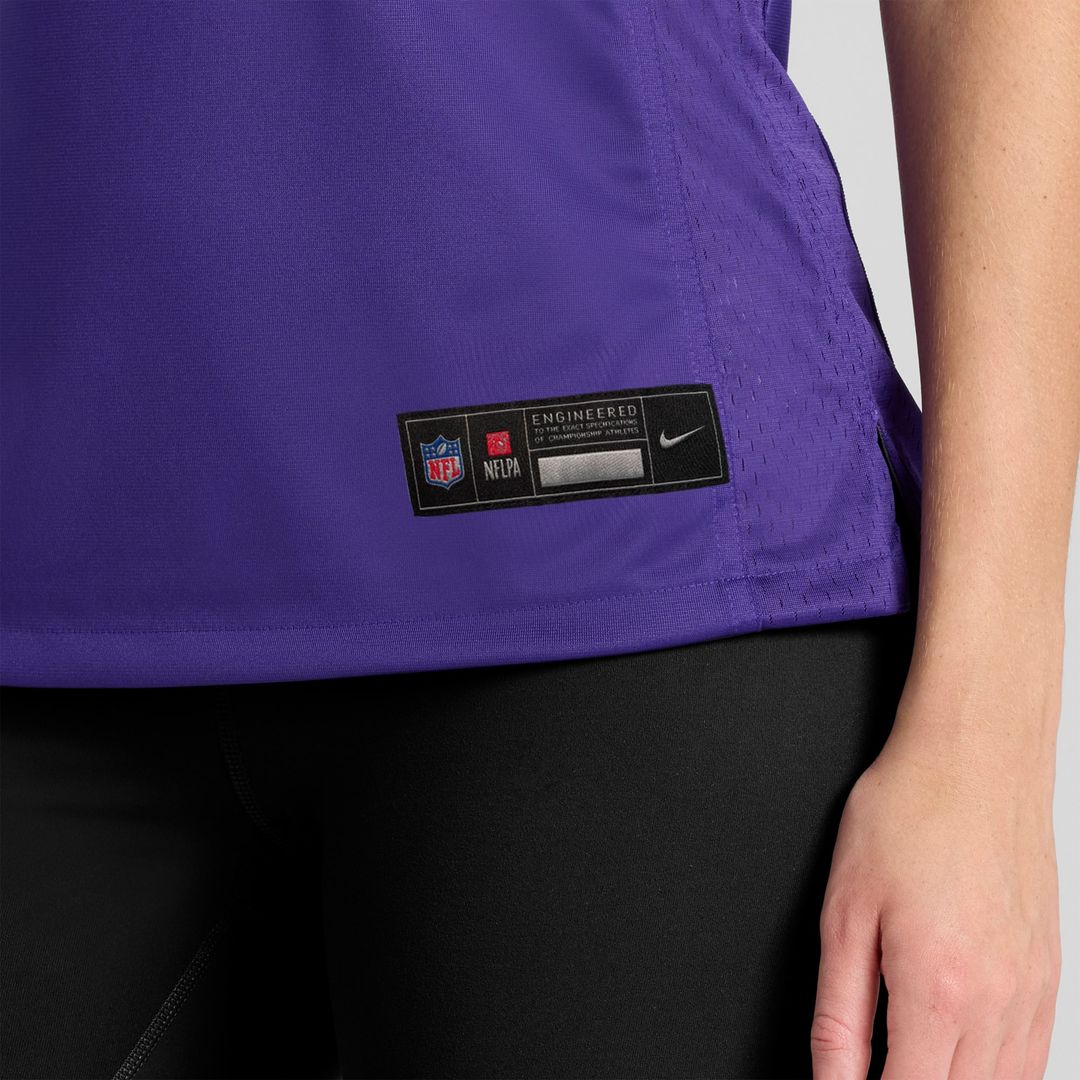 Walter Rouse Minnesota Vikings Nike Women's Team Game Jersey -  Purple