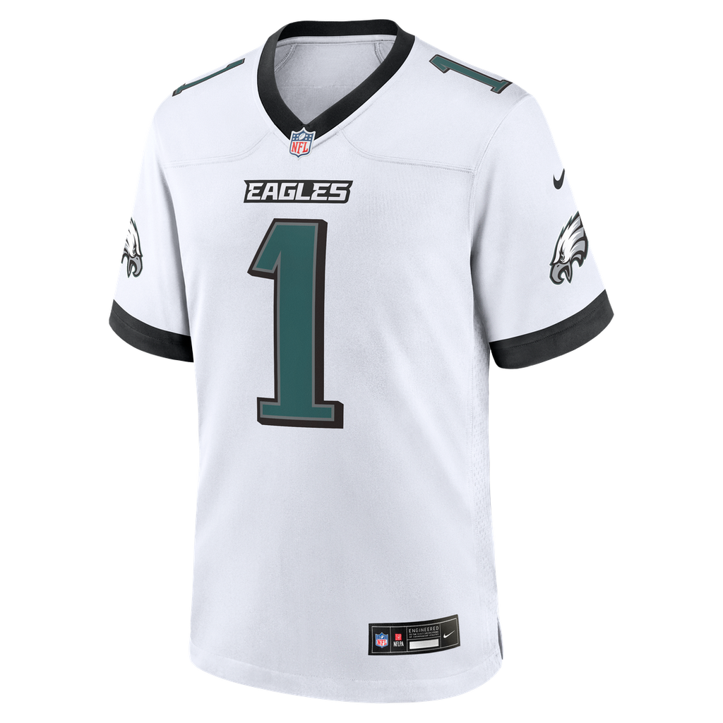 Jalen Hurts Philadelphia Eagles Nike Team Game Jersey -  Midnight Green
