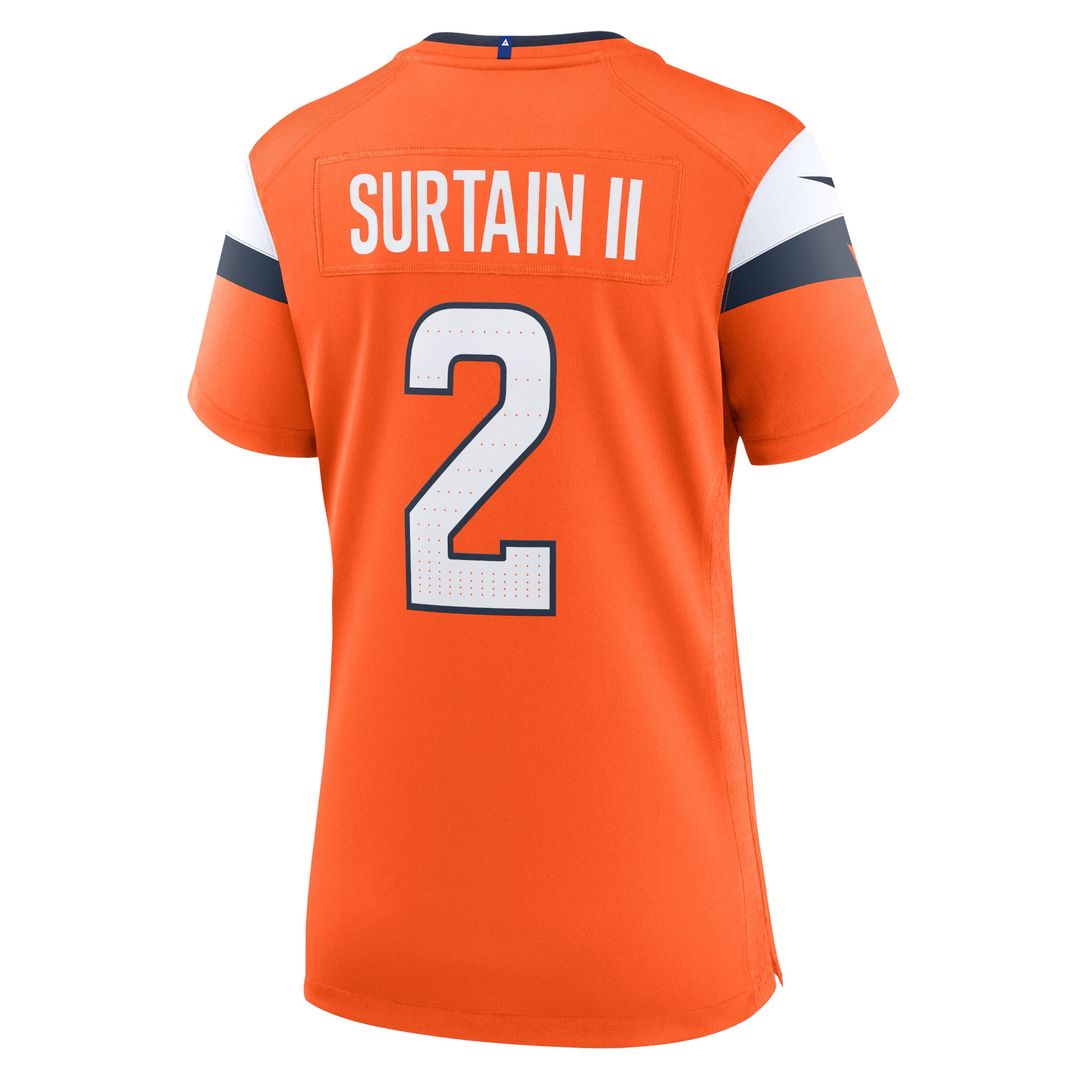 Patrick Surtain II Denver Broncos Nike Women's Game Jersey - White