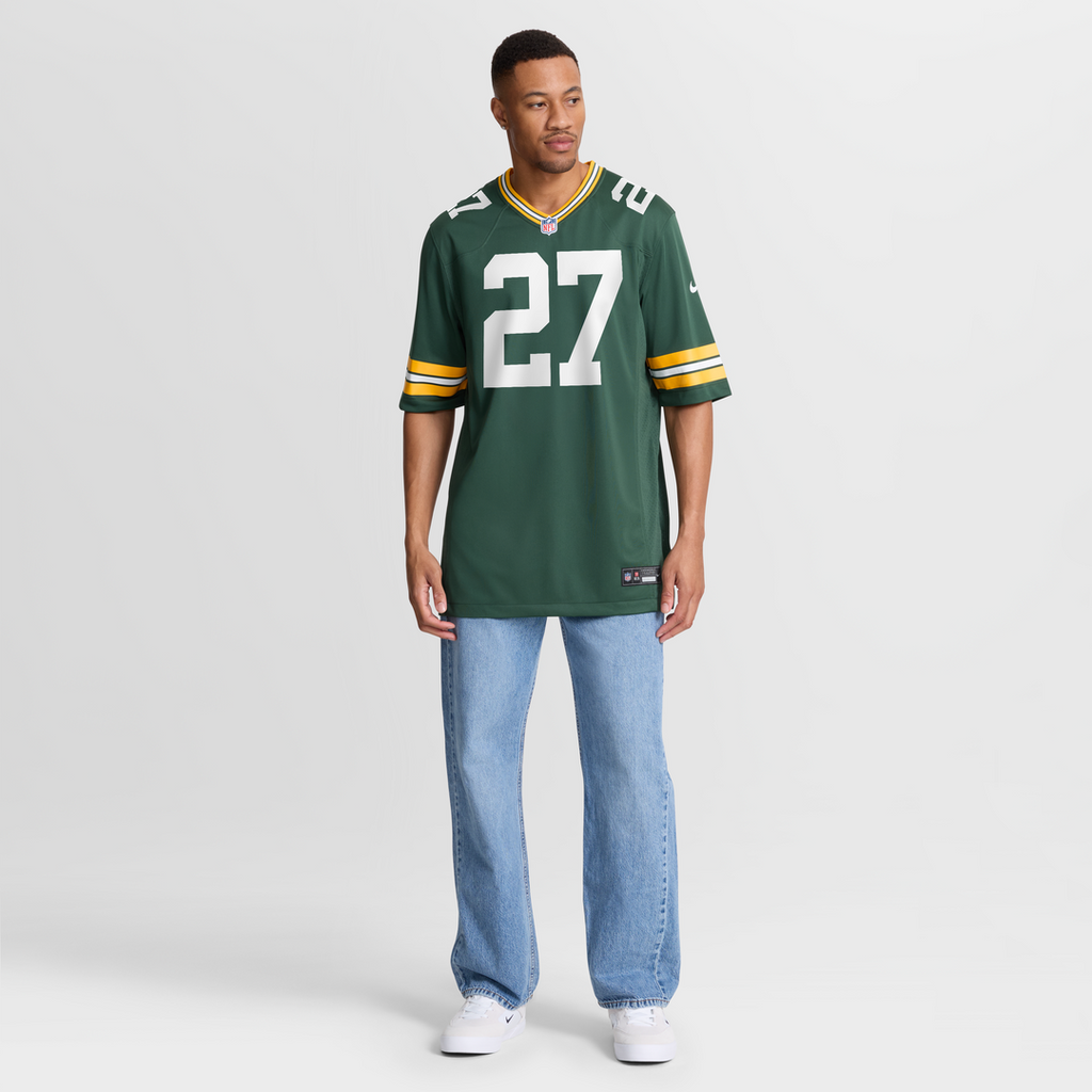 Kitan Oladapo Green Bay Packers Nike  Game Jersey -  Green