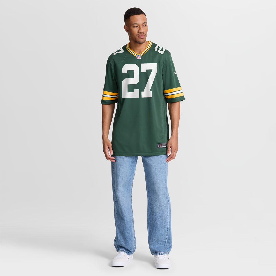 Kitan Oladapo Green Bay Packers Nike  Game Jersey -  Green