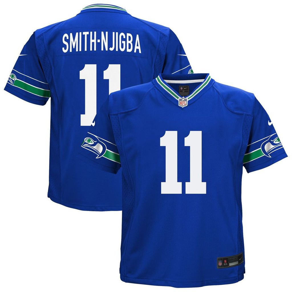 Jaxon Smith-Njigba Seattle Seahawks Nike Toddler Alternate Game Jersey - Royal