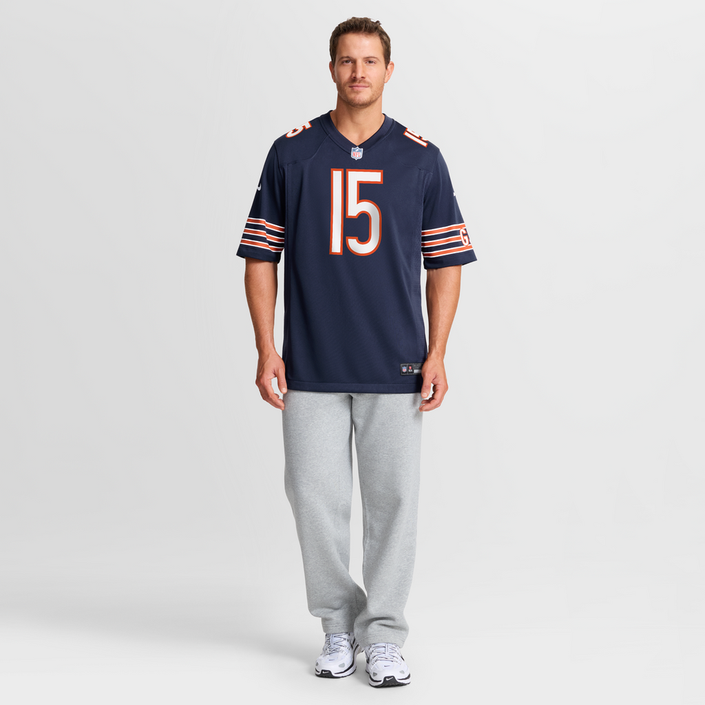Rome Odunze Chicago Bears Nike  Player Game Jersey - Navy