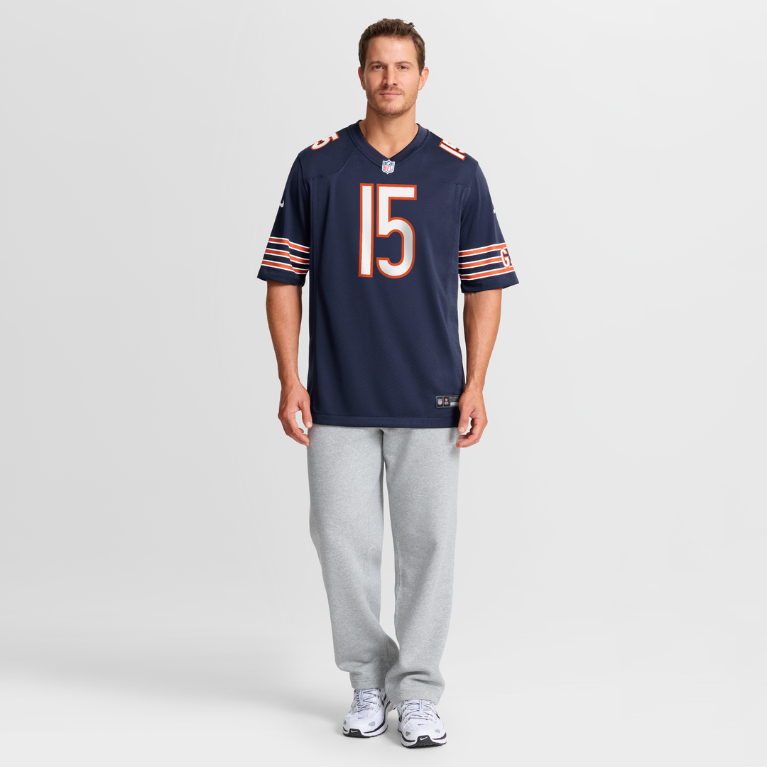 Rome Odunze Chicago Bears Nike  Player Game Jersey - Navy