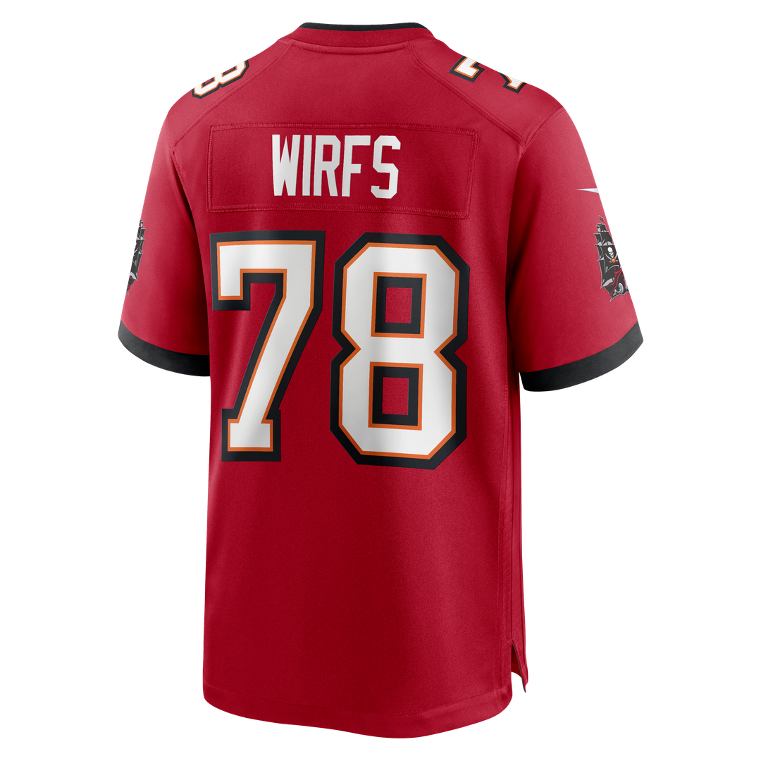 Tristan Wirfs Tampa Bay Buccaneers Nike Player Game Jersey - Red