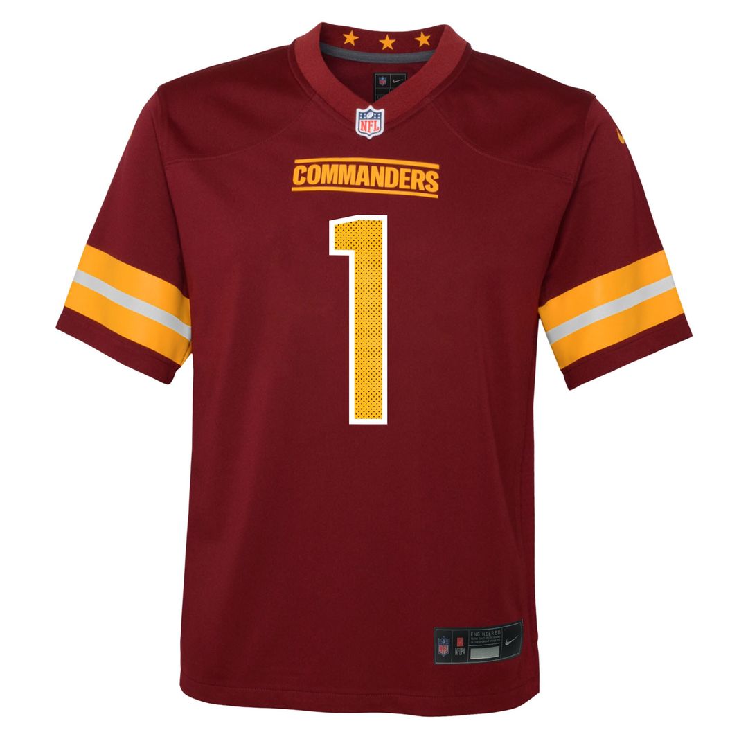Deebo Samuel Sr Washington Commanders Nike Youth Team Game Jersey - Burgundy