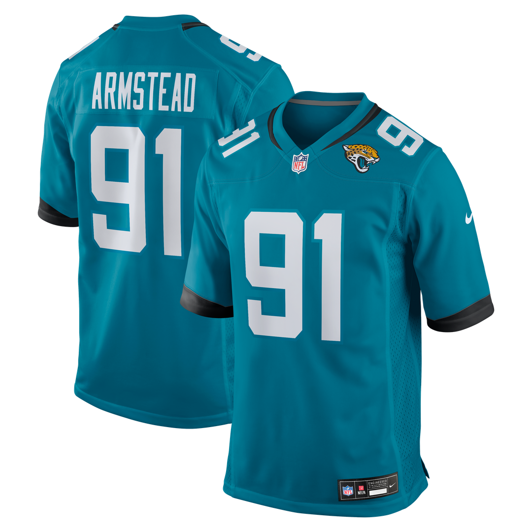 Arik Armstead Jacksonville Jaguars Nike Team Game Jersey -  Teal