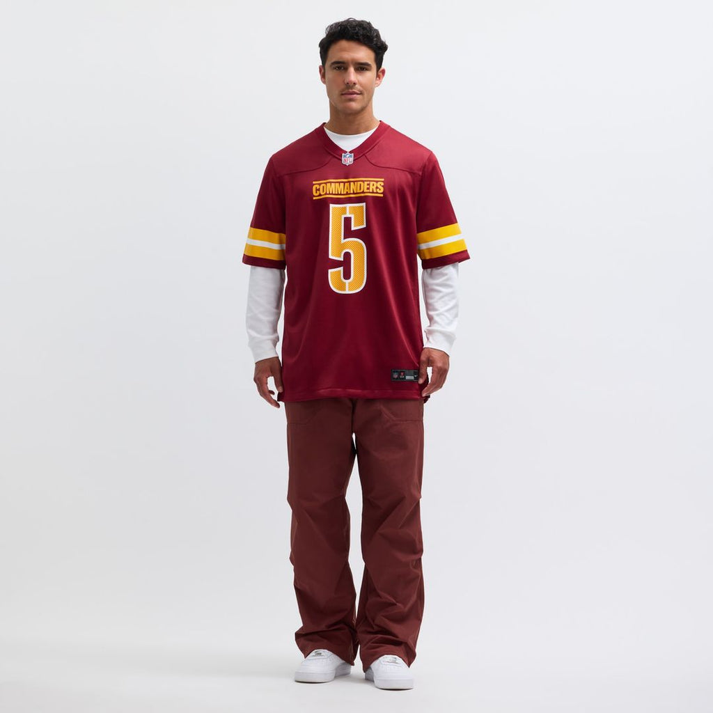 Jayden Daniels Washington Commanders Nike Alternate Game Player Jersey - Black