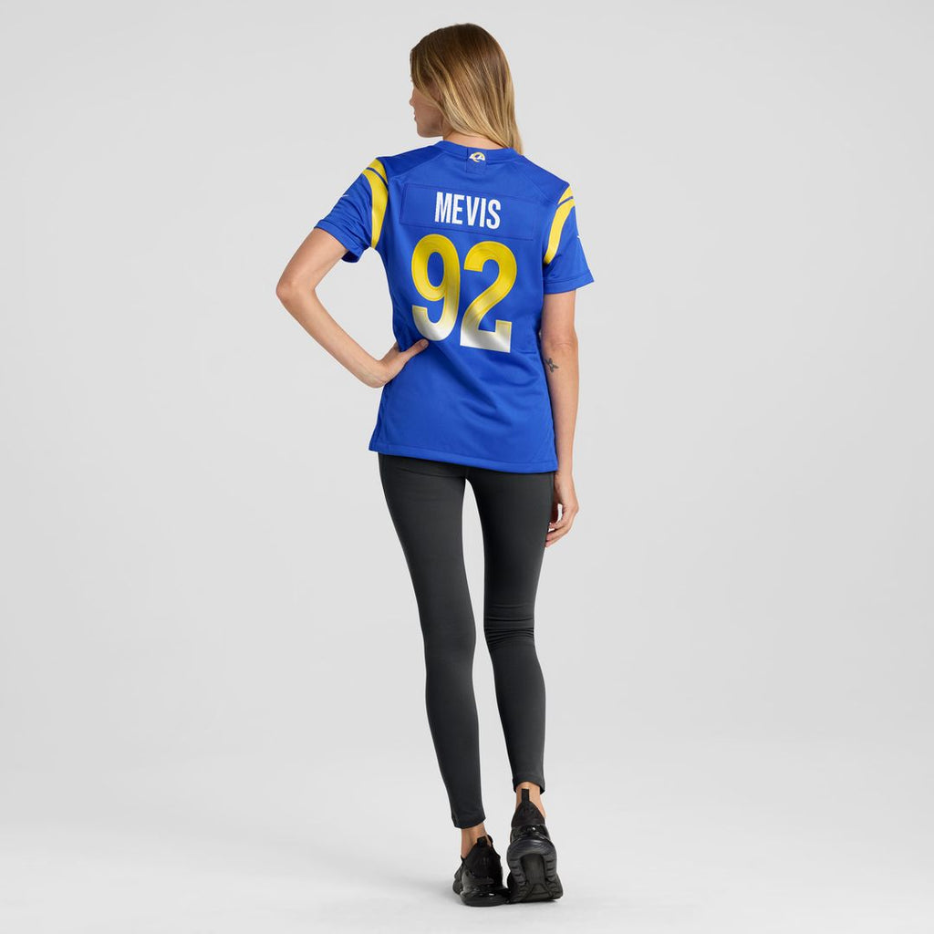 Harrison Mevis Los Angeles Rams Nike Women's Team Game Jersey -  Royal