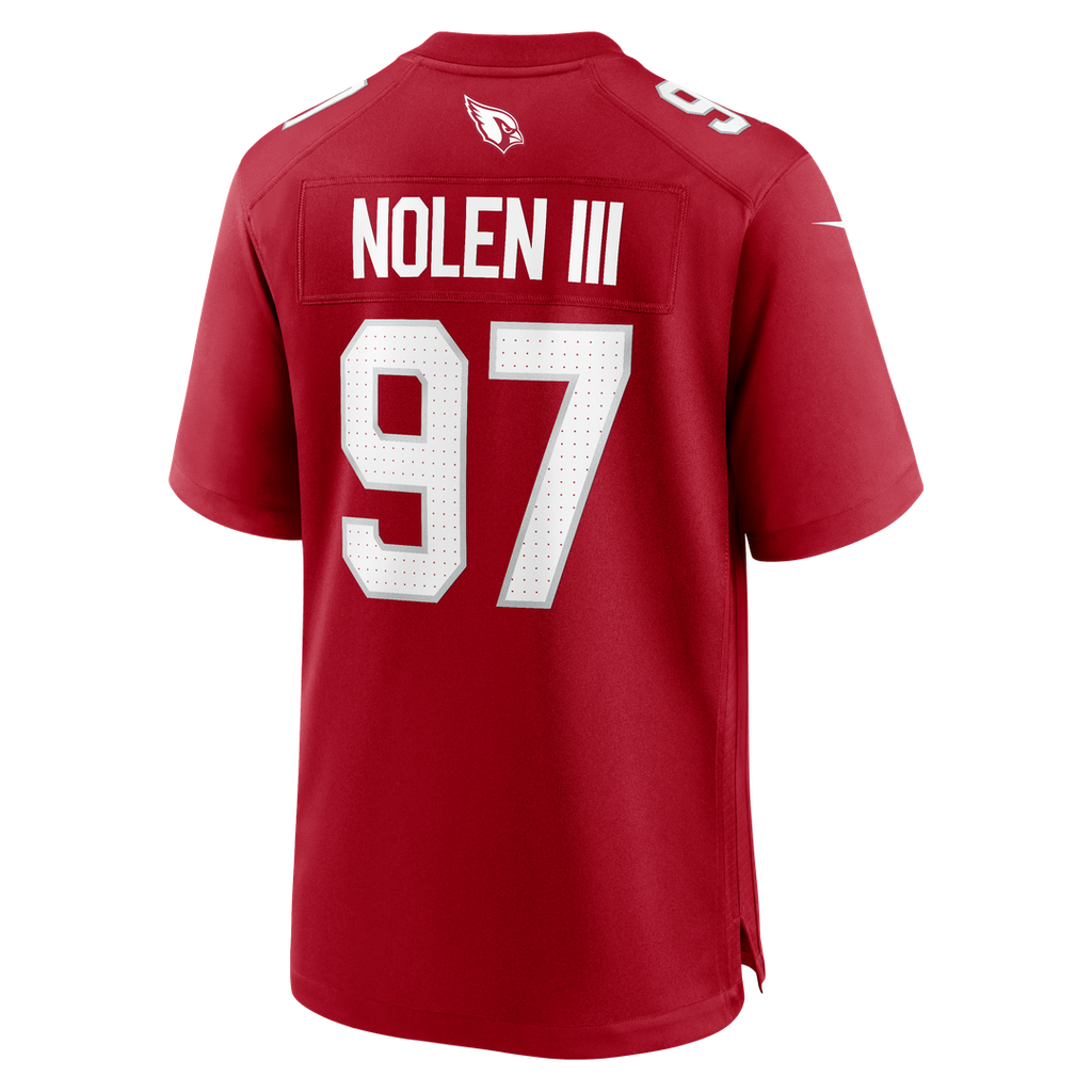 Walter Nolen Arizona Cardinals Nike Game Player Jersey - Cardinal