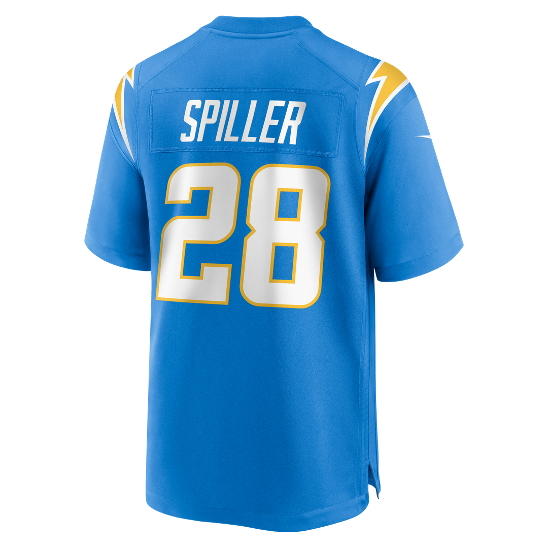 Isaiah Spiller Los Angeles Chargers Nike Game Jersey - Powder Blue