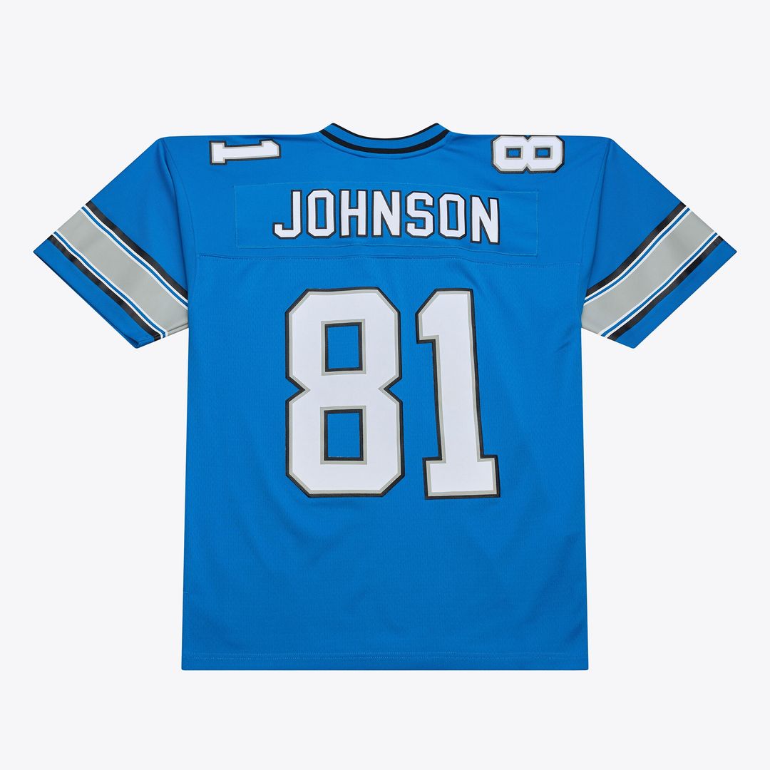 Calvin Johnson Detroit Lions Mitchell & Ness 2007 Legacy Replica Jersey - Blue